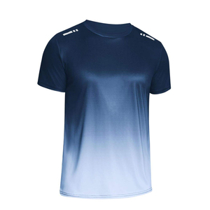 T-shirt de sport pour homme, respirant, extensible, pour la salle de sport, la course à pied, la remise en forme, l'exercice, l'entraînement, les sports de plein air - Product Image 1