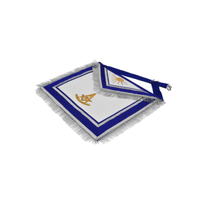 Delantal Formal de Past Master Azul Rey, Colección Ceremonial Signature, Delantal de Past Master Azul Rey, Delantales de Primera Calidad - Product Image 3