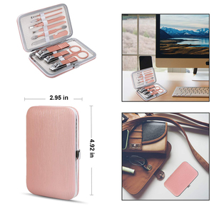 ชุดอุปกรณ์ดูแลเล็บสแตนเลส ชุดเครื่องมือทำเล็บมือและเล็บเท้าแบบมืออาชีพ ชุดอุปกรณ์ดูแลเล็บ - Product Image 6