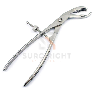 Pince à os Verbrugge 6 pouces, auto-centrante, à verrouillage rapide, instrument chirurgical orthopédique de qualité supérieure, Blush Surgical Hospital - Product Image 5