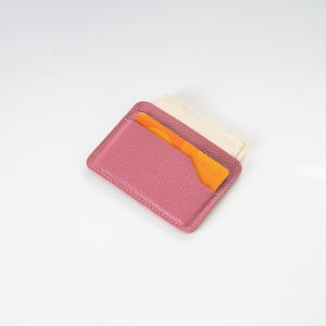 Cartera Profesional Clásica de Cuero Genuino para Tarjetas de Crédito con Color y Logotipo Personalizables, Suministro de Fábrica ODM - Product Image 6