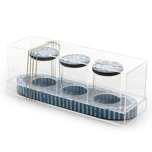 Top Selling Mother of Pearl <b>Chocolate</b> & Date Gift Set with Acrylic Jar <b>Ramadan</b> Gift Box Wholesale from Vietnam - Product Image 2