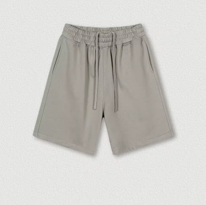 กางเกงขาสั้นผู้ชายสำหรับฤดูร้อน แห้งเร็ว เอวยางยืด ทรงหลวม ขาตรง เหมาะสำหรับชายหาด วิ่ง และเล่นกีฬา - Product Image 5