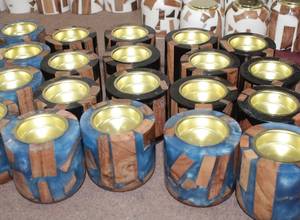 Nouveau Brûleur à Bakhoor en Bois et Résine FAIZA CRAFT FC-7345 2026 – Encens Oud Arabe de Luxe, Haute Qualité, Naturel et Fait Main pour Parfumer la Maison - Product Image 2