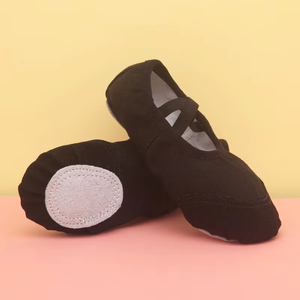 Zapatos de ballet suaves para mujer, zapatos de baile latino, suela de cuero genuino elástico, zapatos de baile de ballet blancos, zapatos de moda para mujer - Product Image 4