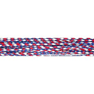 Hot Selling Antiqued Metallic Real Leather Cords Dual Color <b>Braided</b> Finish 5mm Vintage Jewelry Making Findings - Product Image 2