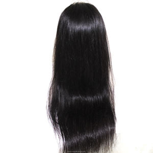 Peluca de encaje Frontal sin pegamento para mujeres negras, cabello humano Remy, Clips en U peruano, Full Hd - Product Image 4