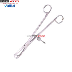 Pinzas para Sujetar Huesos de 6 Pulgadas con Trinquete, Instrumento Médico Quirúrgico Ortopédico Estéril para Fijación de Huesos con Hilo, Agarre de Precisión - Product Image 5