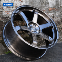 Pour TESLA-S DEAN DP159 6061 Jantes forgées multi-rayons 19/20/21/22" 5x112/114.3/120 Noir brossé Nouvelles jantes personnalisées