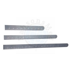 Regla de Medición Ortopédica para Rayos X, Calibrador de Precisión de Acero Inoxidable, Instrumento Manual Quirúrgico para Medir Huesos, Reutilizable, CE ISO - Product Image 2