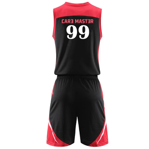 Uniformes de Baloncesto Sublimados 100% Poliéster, Conjuntos de Tallas Grandes con Características Transpirables y Cálidas, Opciones de Logotipo Personalizado - Product Image 2