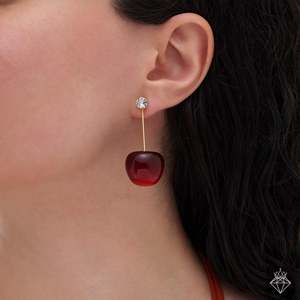 <span class=keywords><strong>Cherry</strong></span> <span class=keywords><strong>Tango</strong></span> prao Swing danglers phong cách thời trang dangle Bông tai - Product Image 2