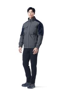 [TBUC] OEM/ODM TB-508 Combinaison de travail rembourrée haute visibilité en mélange NP avec détails réfléchissants - Product Image 3