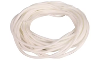 Manchon d'isolation thermique en fibre de verre tressée pour faisceau de câbles, résistant aux hautes températures (500°C)