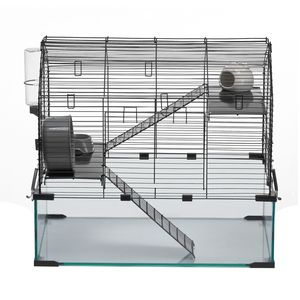 Cage à souris ventilée 22,8 x 15 x 21,3 pouces, habitat transparent à 360 degrés pour hamsters et souris, cage pour petits animaux - Product Image 4