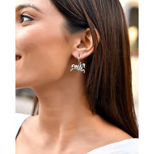 Pendientes de Plata con Diseño de Caballo de Moda para Mujer Meera Jaipur - Product Image 2