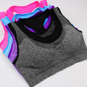 Premium Seamless Women Sports <b>Bra</b> Comfortable <b>Stretch</b> Fabric Support Activewear Running Fitness Gym Training Top Wear - Product Image 2