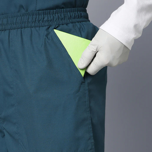 Men's Summer V-Neck Active <b>Scrub</b> New Arrival Durable Hospital Uniforms Medical <b>Scrubs</b> <b>Top</b> and Pants - Product Image 3