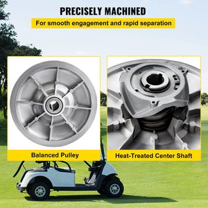 Frizione ad Alta Coppia per Club Car DS Precedent dal 1997 in poi, Modello Carrello da Golf a 4 Tempi a Benzina, Accessori per Carrelli da Golf Argento - Product Image 5