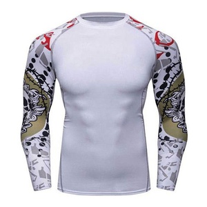 Kids men compression running pants shirts sets sports <b>kit</b> football soccer tights basketball leggings suits - Product Image 4