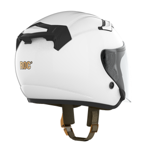Fabricant vietnamien Casque de moto ouvert de haute qualité XL DOT Standard ROC R10 Visière ABS avec PC - Product Image 5