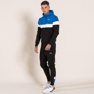 Survêtement d'hiver unisexe à bas prix, 100% coton, motif uni, vêtements de sport pour l'entraînement et le jogging, vente en gros - Product Image 1