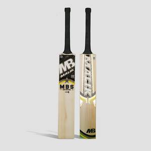 Batte de cricket double en bois MB MALIK, batte de cricket Malik MBS Big Hitter avec expédition et livraison pour équipes sportives, taille OEM. - Product Image 1