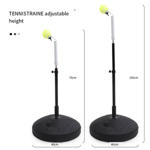 Équipement d'entraînement de tennis et de pickleball en caoutchouc - Dispositif d'entraînement de balle portable et réglable pour l'intérieur, simule le swing - Product Image 5