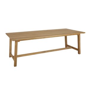 Modern Oak Durable Solid <b>Wood</b> Rectangle <b>Foldable</b> Portable Dining <b>Table</b> Scandinavian Design Eco-Friendly Waterproof Home - Product Image 1