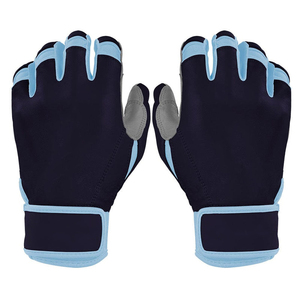 Wholesale Plain Baseball Batting Gloves Heavy Duty Cabretta Leather Custom Branding Screen Print Softball Gloves Bulk - Product Image 6