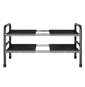 Under Sink Storage Organizer Expandable Kitchen Cabinet <b>Shelf</b> Rack Multifunction Sink Organizer With <b>Basket</b> Drawers - Product Image 1