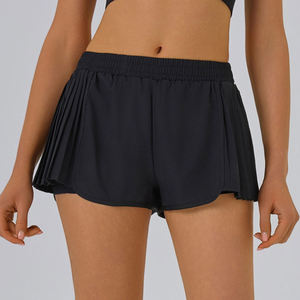 Shorts Deportivos para Mujer, Personalizados, Efecto Segunda Piel, Doble Capa, con Bolsillos, para Gimnasio, Running, Yoga, Entrenamiento - Product Image 3