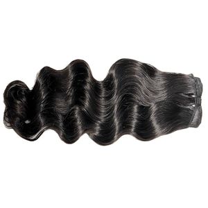 NAJIR HAIR HUB ผมแท้เวอร์จินอินเดีย แบบลอนบอดี้เวฟ สีดำ ติดตั้งง่าย - Product Image 2