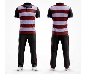 Professional <b>Cricket</b> Uniform with Custom Logo Printing | Men Women Youth <b>Cricket</b> Wears Polo Shirt and Trouser <b>Full</b> Team Outfit - Product Image 5