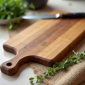 Planche à découper en bois d'acacia pour la cuisine - Product Image 5