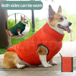 Chaqueta para Mascotas de Poliéster y Algodón Ecológica, Suave y Cálida, Estilo Moderno y a la Moda, Diseño Ligero y Cómodo para Perros en Invierno - Product Image 3