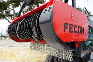 Heavy Duty Fecon Bull Hog Forestry Mulcher Hydraulic Attachment <b>Pump</b> Gear for Skid Steer Excavator Brush Clearing Diesel Powered - Product Image 5
