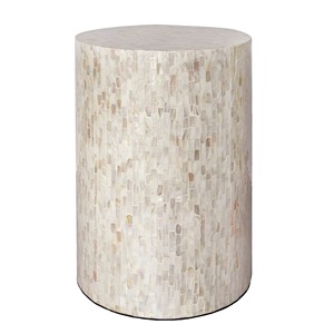 Aqdus Saleem Traditional Handcrafted Rosewood Side Table with Mother of Pearl Inlay-Mother's Day <b>Decor</b> Wholesale - Product Image 3