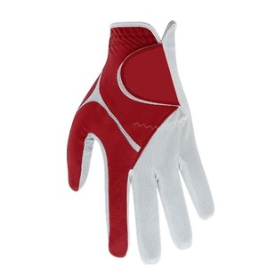 Servicio OEM, Guantes de Golf Deportivos Antideslizantes de Cuero Cabretta Blanco, Tejido Transpirable, Logotipo Personalizado, Material Suave y Duradero de Piel de Oveja - Product Image 3
