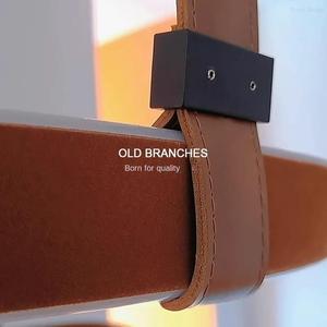 Italian Minimalist Elegance Belt Chandeliers Long Small Cylindrical LED Dimmable Pendant <b>Lights</b> for Modern <b>Living</b> Restaurant - Product Image 3