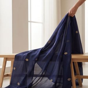 Ensemble de costume pour femme en soie organza Banarasi avec dupatta assortie non cousue - Product Image 5
