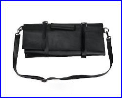 Estuche de Cuero Genuino para Cuchillos de Chef, Kit de Almacenamiento Profesional para Herramientas Culinarias, Organizador de Viaje, Protección a Prueba de Olores - Product Image 6