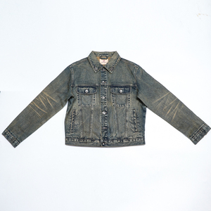 Chaqueta Vaquera Clásica para Hombre MANWA, Cuello Camisero, Cierre de Botón, Lavada, 100% Algodón, Manga Regular, Estilo Casual, Invierno - Product Image 2