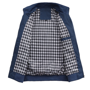 <b>Men</b>’s Everyday Bomber <b>Jacket</b> Slim Fit Casual Zip Coat <b>Lightweight</b> Fashion Outerwear for Spring Autumn Wear <b>Men's</b> <b>Jackets</b> - Product Image 3