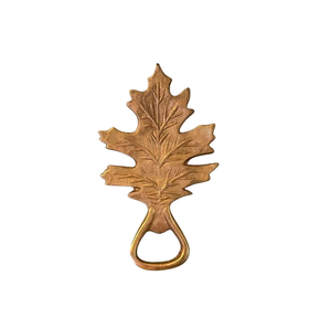 Décapsuleur en laiton doré brillant en forme de feuille de Monstera, fait main, en forme de feuille de palmier tropicale, décapsuleur en métal, accessoires uniques pour le vin et le bar - Product Image 6