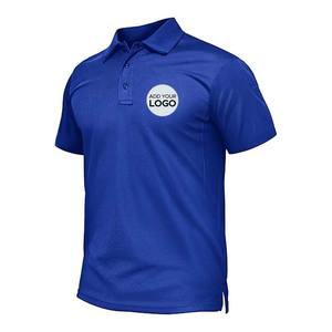 Polo pour homme à séchage rapide, manches courtes, tactique, en piqué, pour le golf, idéal pour l'été - Product Image 3