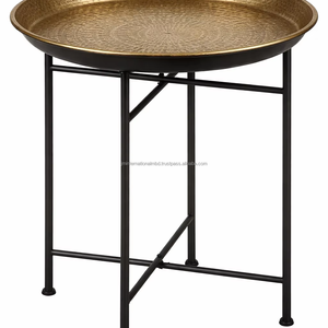 Mesa auxiliar plegable de metal con recubrimiento en polvo - Product Image 1