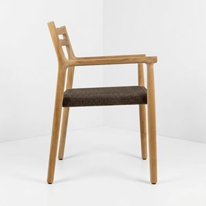 Modern Chairs For <b>Dining</b> Table Solid Wood <b>Armchair</b> Woven Rope Seat Room Furniture Hotel Restaurant Project Direct Wholesale - Product Image 4