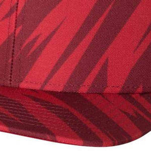 Gorra de Malla con Rayas Rojas de Alta Calidad, 6 Paneles, Ajustable, Unisex, Casual, Transpirable, para Primavera/Verano - Product Image 4