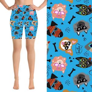 Custom Wholesale Womens Yoga Shorts Factory Direct OEM Custom Sublimation Print <b>Booty</b> Breathable Sports Shorts - Product Image 4